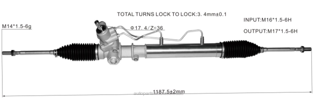 قطع غيار الدراجات النارية بالجملة رف التوجيه المعزز 44200-28210 VDT62506 TOYOTA