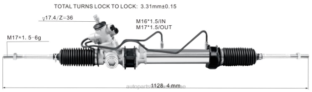قطع غيار السيارات بالجملة في الامارات رف التوجيه المعزز 44250-26040 44200-26341 VDT62481 TOYOTA