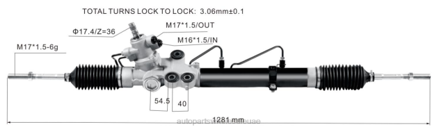 قطع غيار السيارات الجمله رف التوجيه المعزز 44250-26220 VDT62482 TOYOTA