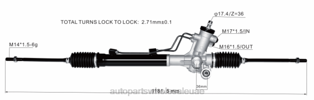 قطع غيار السيارات الجمله رف التوجيه المعزز 44250-42032 VDT62492 TOYOTA