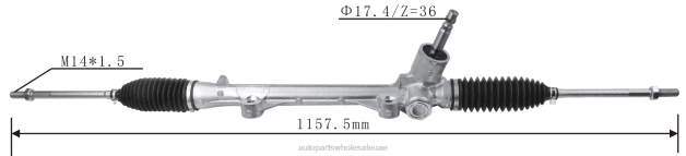 موزعين قطع غيار السيارات بالجملة رف التوجيه المعزز 45502-bz040 VDT62504 TOYOTA