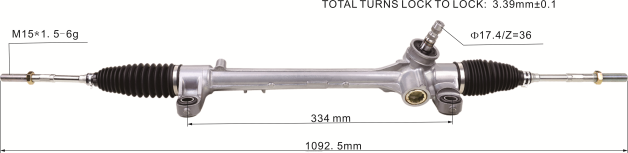 قطع غيار السيارات المستعملة الصجعة دبي رف التوجيه المعزز 45510-20100 VDT62478 TOYOTA