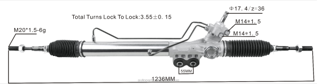 موزعين قطع غيار السيارات بالجملة رف التوجيه المعزز 49001-5zp0a VDT62574 NISSAN