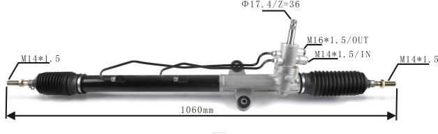 قطع غيار السيارات بالجملة في دبي رف التوجيه المعزز 53601-s84-g04 53601-s84-a03 VDT62523 HONDA