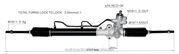 موزعين قطع غيار السيارات بالجملة رف التوجيه المعزز 57700-1f890 VDT62774 HYUNDAI/KIA