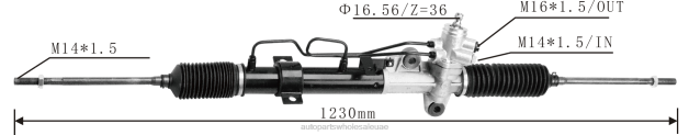 قطع غيار السيارات الجمله رف التوجيه المعزز 57700-2d000 VDT62732 HYUNDAI/KIA