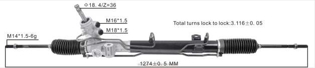 قطع غيار السيارات المستعملة الصجعة دبي رف التوجيه المعزز 68072216ac VDT62788 DODGE/CHRYSLER