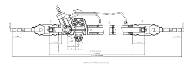 قطع غيار السيارات بالجملة في دبي رف التوجيه المعزز 8-97239781-2 VDT62613 ISUZU