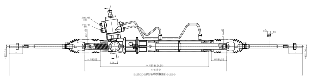 قطع غيار السيارات بالجملة في الامارات رف التوجيه المعزز mb911897 VDT62551 MITSUBISHI
