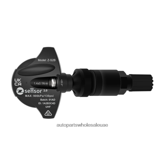 2L20T02382 موزعين قطع غيار السيارات بالجملة مستشعر TPMS بديل لكرايسلر OE - OE P/N 68313387aa، 68193586ac التكرار 433 ميجا هرتز ساق الصمام المعدني - أسود